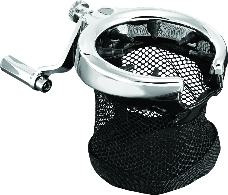 Kuryakyn 1481 - KUR1481 - Kuryakyn Passenger Drink Holder 01-17 GL1800 Chrome - Shipped in Europe - Tuningsupply.com