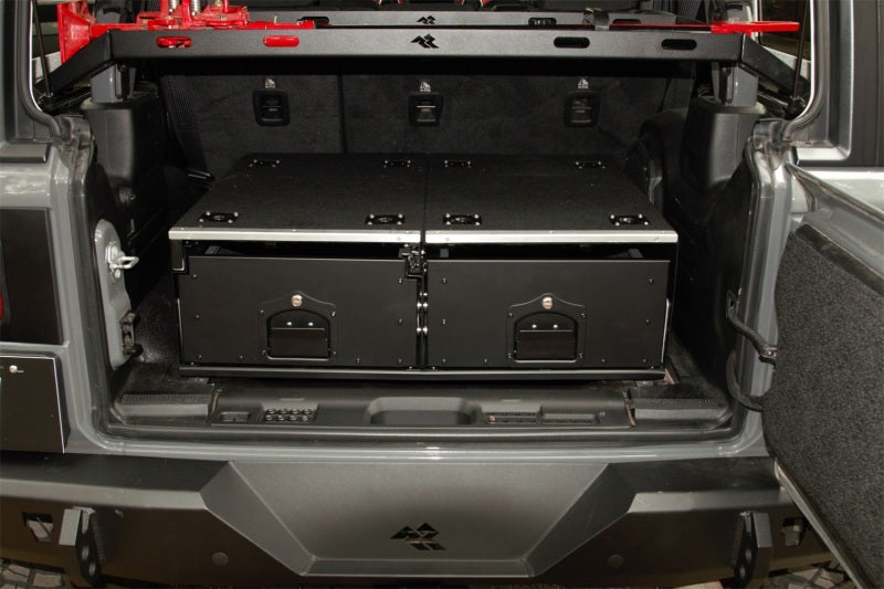 Rugged Ridge 13551.42 - RUG13551.42 - Rugged Ridge 18-22 Jeep Wrangler JL Cargo Storage Drawers - Shipped in Europe - Tuningsupply.com