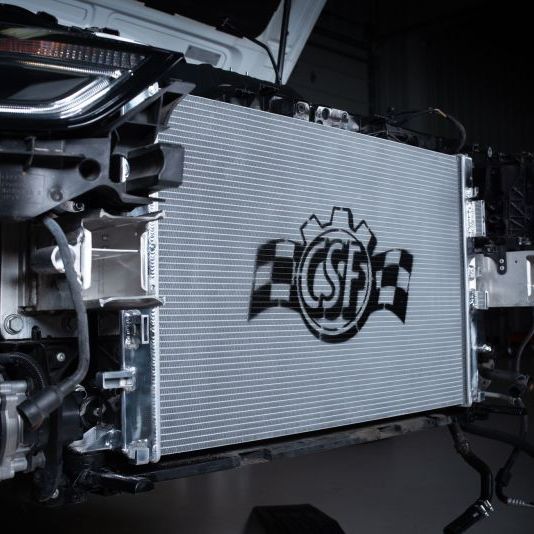 CSF 7091 - CSF7091 - CSF Audi B8 S4 & S5 High Performance All-Aluminum Radiator - Shipped in Europe - Tuningsupply.com