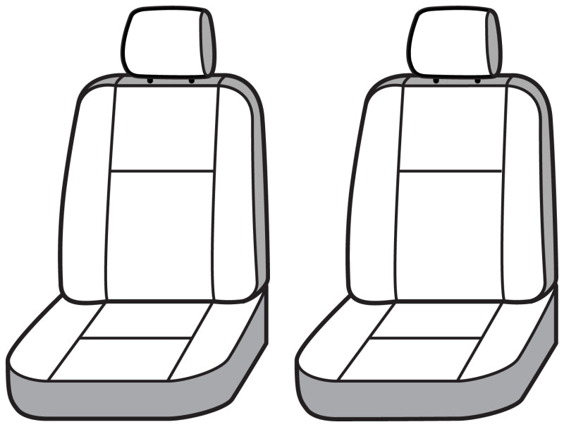 Covercraft GTJ4551ABCOBK - CVRGTJ4551ABCOBK - Covercraft 24-25 Jeep Wrangler Buckets Carhartt Super Dux Precision Fit Custom Front Row Seat Cover - Shipped in Europe - Tuningsupply.com
