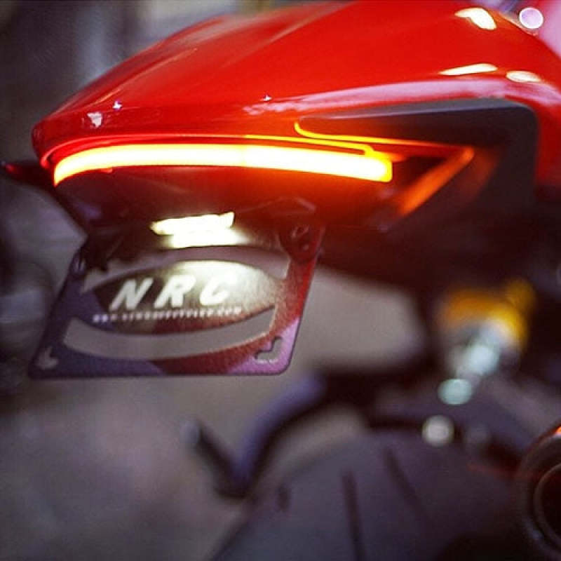 New Rage Cycles 1200-FE-17-A-L - NEW1200-FE-17-A-L - New Rage Cycles 17+ Ducati Monster 797/1200/Anniversario Fender Eliminator w/Load EQ - Amber - Shipped in Europe - Tuningsupply.com