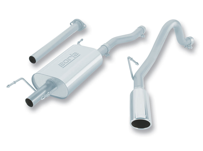 Borla 140160 - BOR140160 - Borla 05-12 Toyota Tacoma 4.0L AT/MT 2/4WD CC/SH EC/LB 2&4Dr Catback Exhaust - Shipped in Europe - Tuningsupply.com