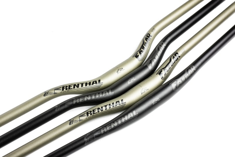 Renthal M165-01-006-01 - RENM165-01-006-01 - Renthal V3 Fatbar Lite 35 20 mm. - Black - Shipped in Europe - Tuningsupply.com