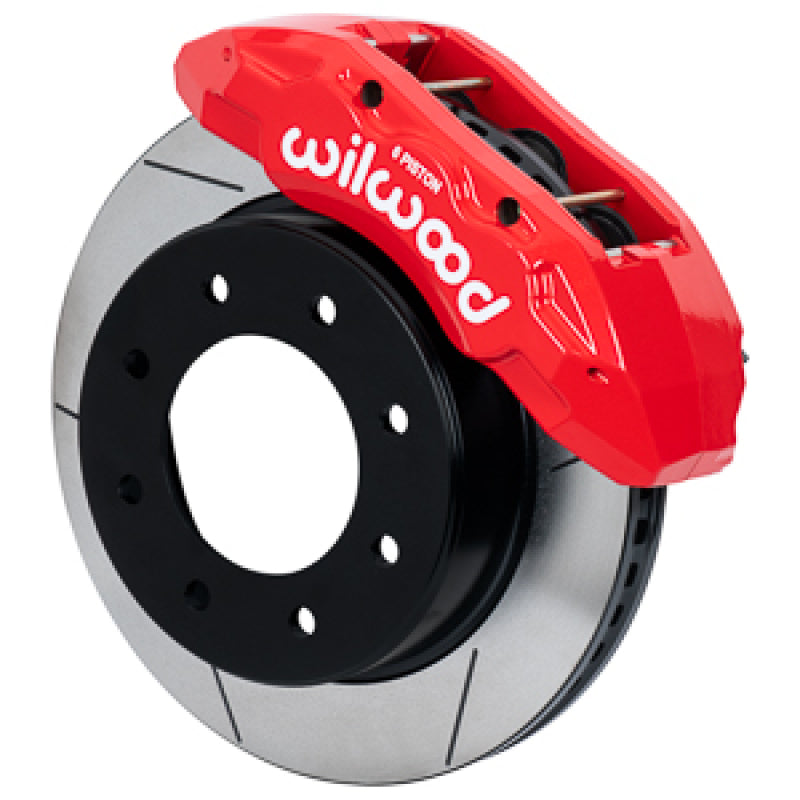 Wilwood 140-17596-R - WIL140-17596-R - Wilwood TX6-DM Front Kit 15.00in Red 13-22 Ford F-250/F-350 - Shipped in Europe - Tuningsupply.com