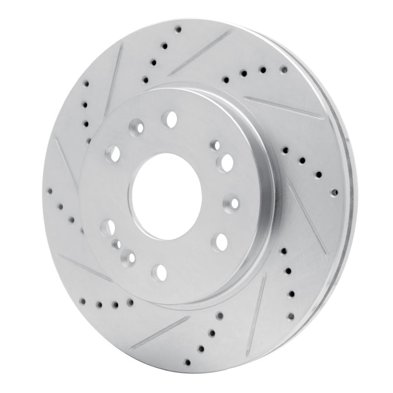 R1 Concepts 631-48050L - RNC631-48050L - R1 05-19 Chevrolet Silverado 1500 Front Left Drilled & Slotted Silver Brake Rotor - Shipped in Europe - Tuningsupply.com