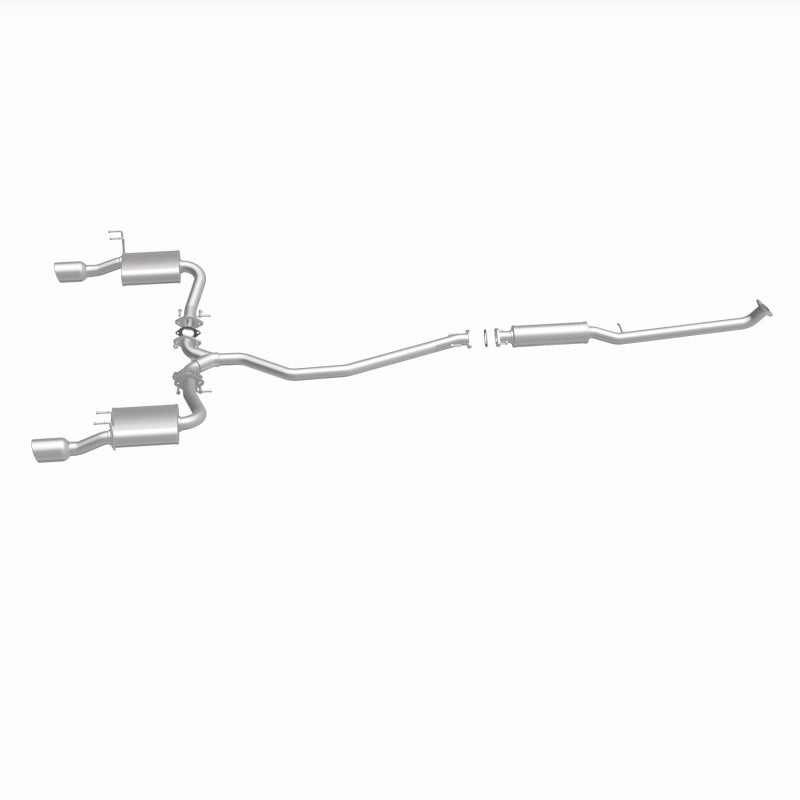 Magnaflow 19312 - MAG19312 - MagnaFlow Cat-Back 2016 Honda Civic (Sedan Only) 1.5L L4 Turbo 2.25in SS Dual Outlet - Shipped in Europe - Tuningsupply.com