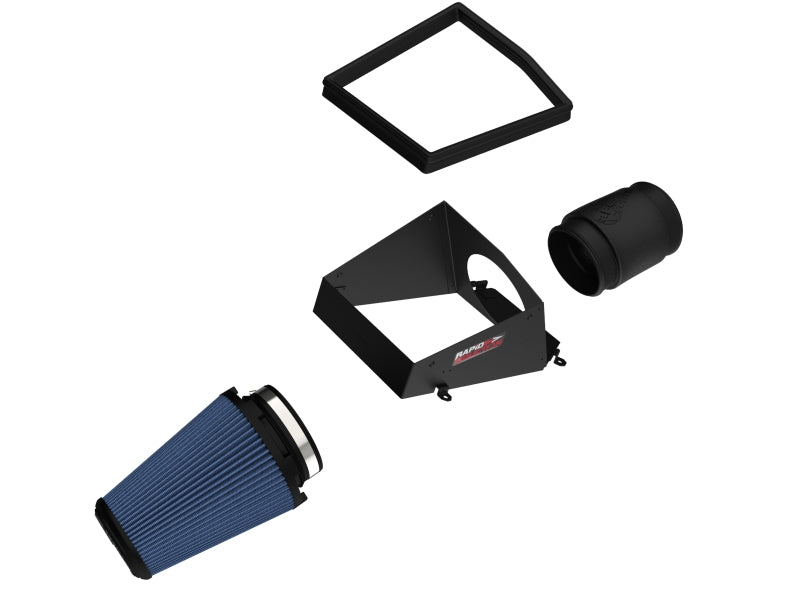 aFe 52-10021R - AFE52-10021R - aFe 24-26 Jeep Wrangler JL L4-2.0L Rapid Induction Cold Air Intake System w/ Pro 5R Filter - Shipped in Europe - Tuningsupply.com