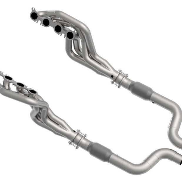 Kooks Headers 1156H630 - KSH1156H630 - Kooks 2020 Mustang GT500 5.2L 2in x 3in SS Headers w/GREEN Catted Connection Pipe - Shipped in Europe - Tuningsupply.com