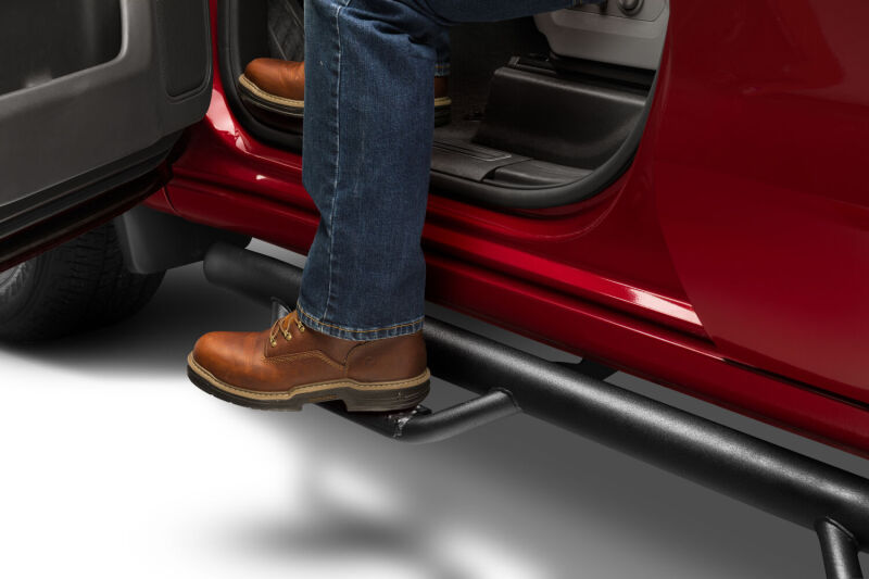 N-Fab - NFBC0773QC-TX - N-Fab Nerf Step 07-13 Chevy-GMC 2500/3500 07-10 1500 Ext. Cab - Tex. Black - Cab Length - 3in - Shipped in Europe - Tuningsupply.com