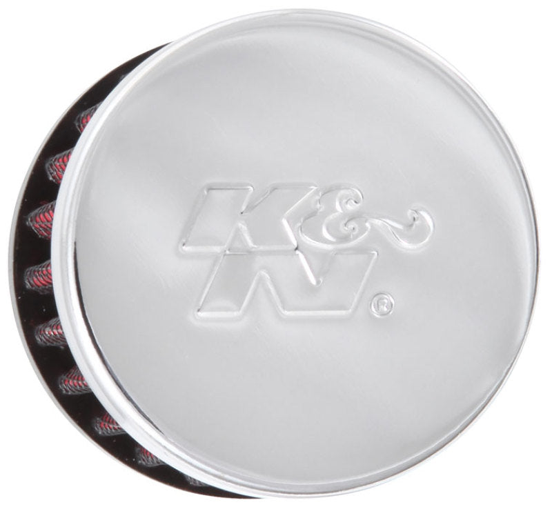 K&N Engineering 62-1320 - KNN62-1320 - K&N Clamp On Rubber Base Crankcase Vent Filter 0.375in Flange ID x 2in OD x 1.5in Height - Shipped in Europe - Tuningsupply.com