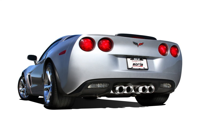 Borla 11812 - BOR11812 - Borla 09-12 Chevy Corvette C6 Coupe/Convertible 6.2L 8cyl Aggressive ATAK Exhaust - Shipped in Europe - Tuningsupply.com