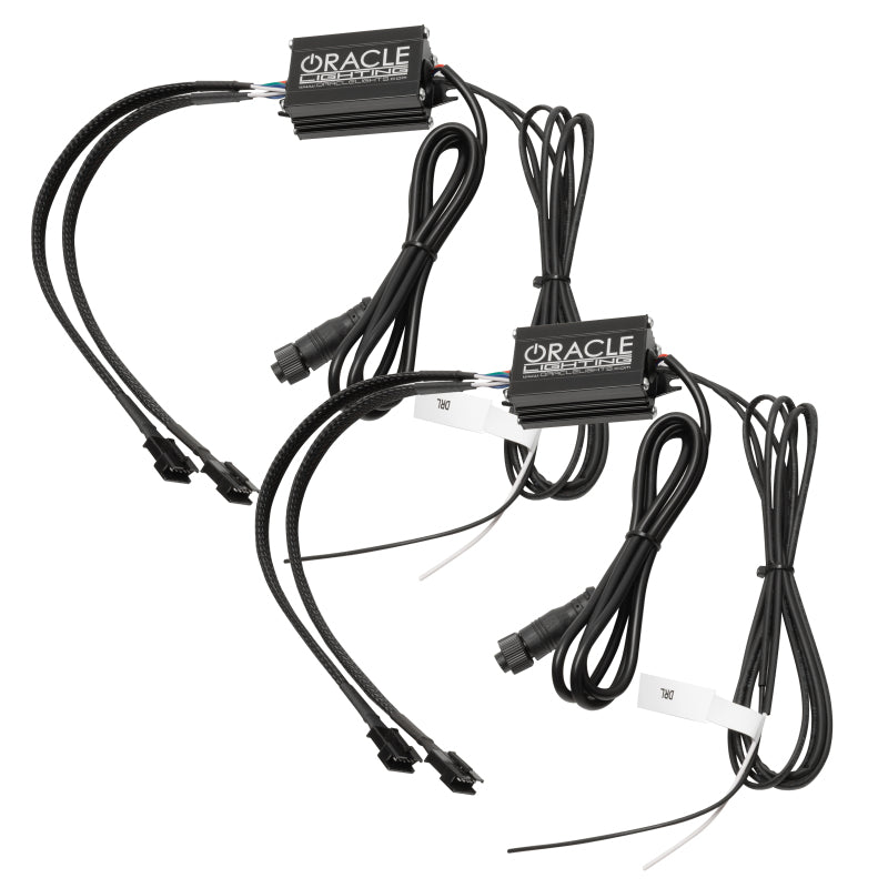 ORACLE Lighting 1329-339 - ORL1329-339 - Oracle 15-21 Dodge Challenger RGB+W Headlight DRL Upgrade Kit - ColorSHIFT+W - Shipped in Europe - Tuningsupply.com