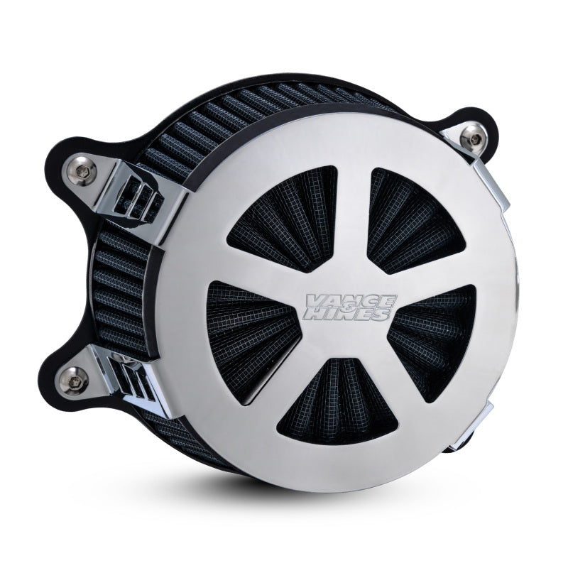 Vance and Hines 71460 - VAH71460 - Vance & Hines HD Touring 08-16 Radiant V Intake Chrome - Shipped in Europe - Tuningsupply.com