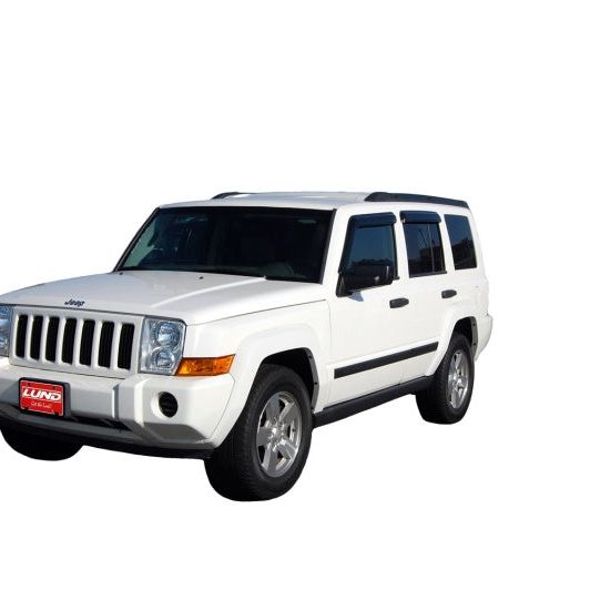 AVS 94117 - AVS94117 - AVS 06-10 Jeep Commander Ventvisor Outside Mount Window Deflectors 4pc - Smoke - Shipped in Europe - Tuningsupply.com
