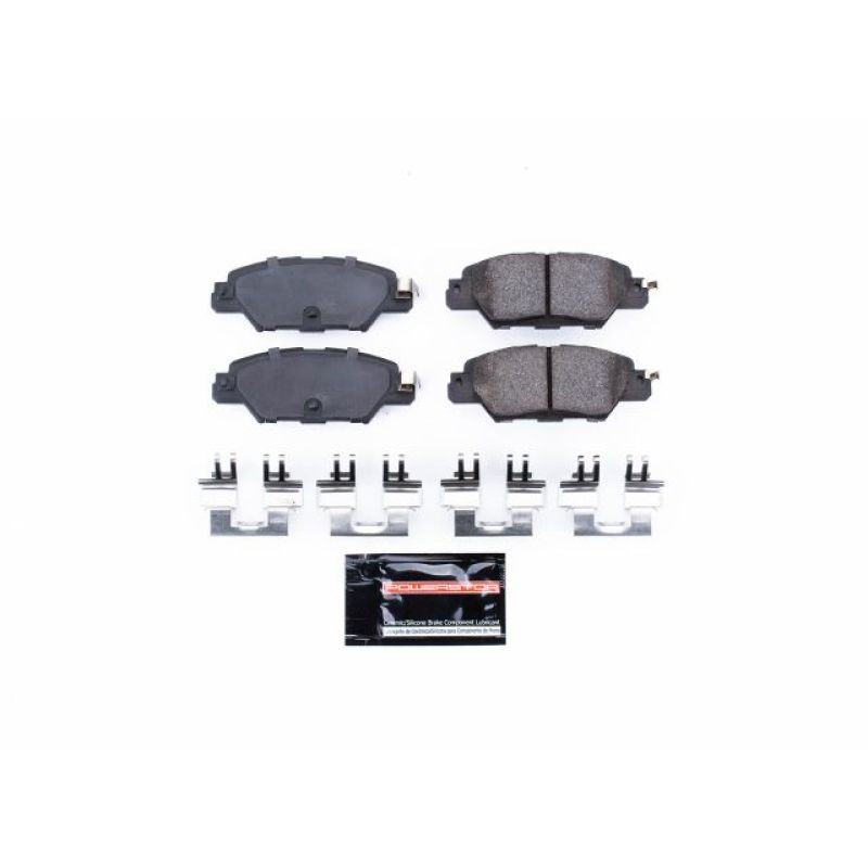 PowerStop Z23-1846 - PSBZ23-1846 - Power Stop 16-19 Mazda CX-5 Rear Z23 Evolution Sport Brake Pads w/Hardware - Shipped in Europe - Tuningsupply.com