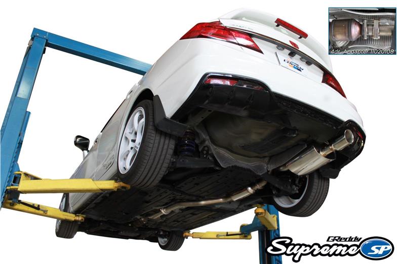 GReddy 10158209 - GRE10158209 - GReddy 12-15 Honda Civic Si Coupe 76mm Supreme SP Cat-Back Exhaust - Shipped in Europe - Tuningsupply.com