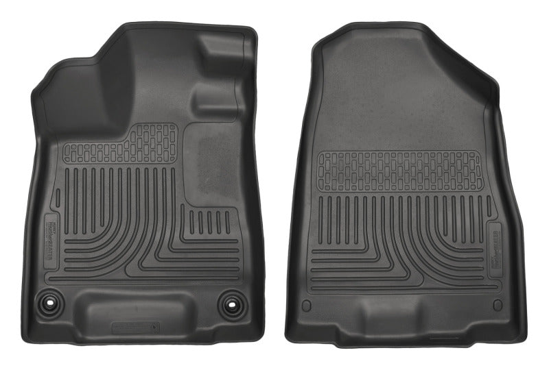 Husky Liners 18401 - HSL18401 - Husky Liners 2014 Acura MDX All Models Weatherbeater Black Front Floor Liners - Shipped in Europe - Tuningsupply.com