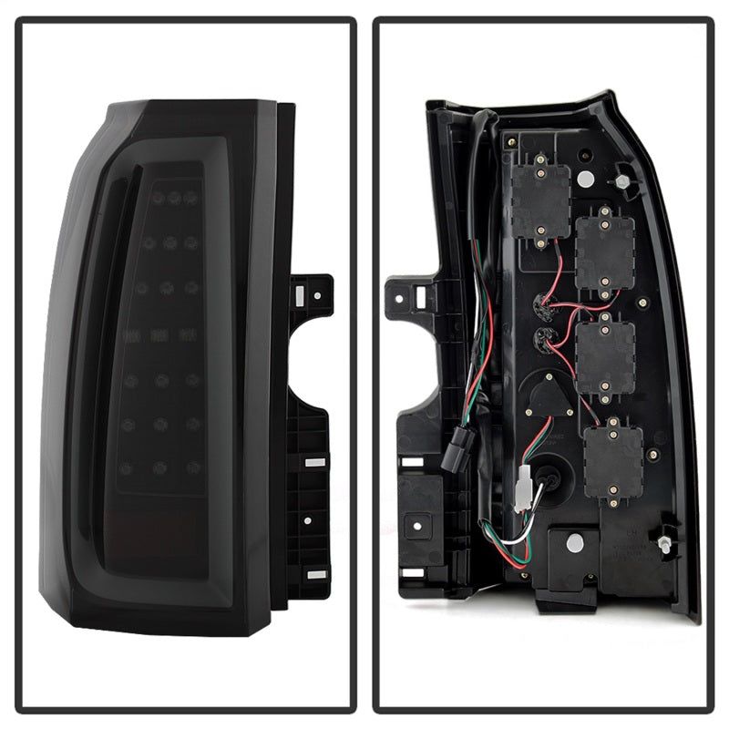 SPYDER 5085078 - SPY5085078 - Spyder Chevy Tahoe / Suburban 15-17 LED Tail Lights - Black Smoke (ALT-YD-CTA15-LED-BSM) - Shipped in Europe - Tuningsupply.com
