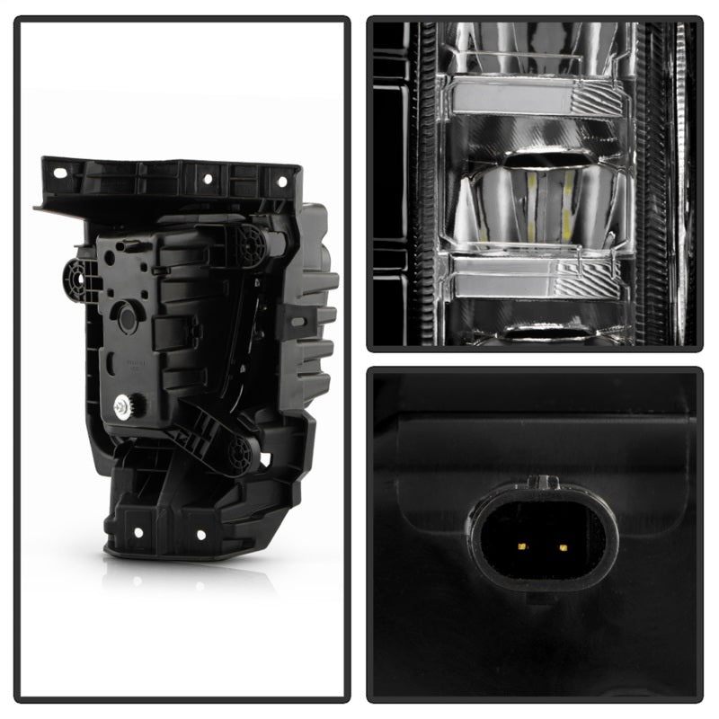 SPYDER 9054013 - SPY9054013 - Spyder 2024+ Chevy Silverado 2500HD/3500HD OEM Style Full LED Fog Light w/Universal Switch - Shipped in Europe - Tuningsupply.com