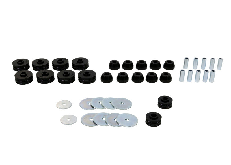 Whiteline W93447 - WHLW93447 - Whiteline 84-88 Toyota 4Runner Body Mount Bushing Assembly Kit - Front/Rear - Shipped in Europe - Tuningsupply.com