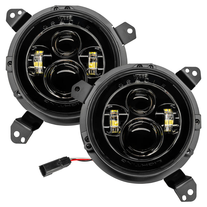 ORACLE Lighting 5769J-504 - ORL5769J-504 - Oracle Jeep Wrangler JL/Gladiator JT 7in. High Powered LED Headlights (Pair) - No Halo - Shipped in Europe - Tuningsupply.com