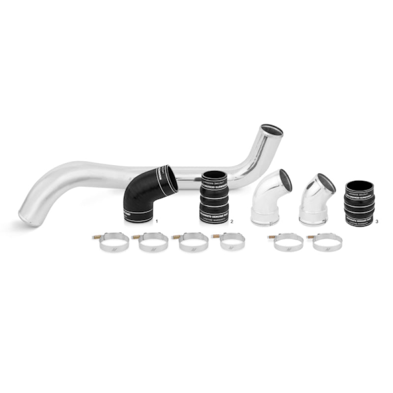 Mishimoto MMINT-DMAX-06KSL - MISMMINT-DMAX-06KSL - Mishimoto 06-10 Chevy 6.6L Duramax Intercooler Kit w/ Pipes (Silver) - Shipped in Europe - Tuningsupply.com