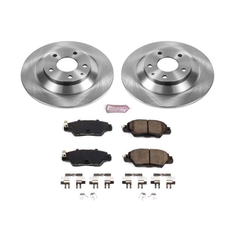 PowerStop KOE7516 - PSBKOE7516 - Power Stop 16-18 Mazda CX-5 Rear Autospecialty Brake Kit - Shipped in Europe - Tuningsupply.com