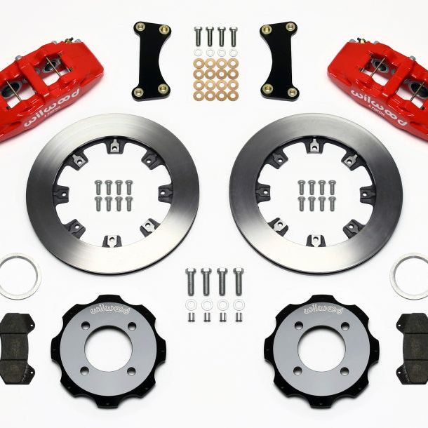Wilwood 140-11899-R - WIL140-11899-R - Wilwood Dynapro 6 Front Hat Kit 12.19in Red 2011 Fiesta - Shipped in Europe - Tuningsupply.com