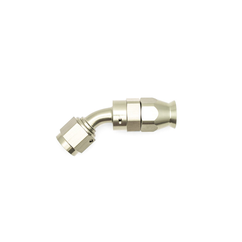DeatschWerks 6-02-0851 - DWK6-02-0851 - DeatschWerks 6AN Female Swivel 45-Degree Hose End PTFE (Incl. 1 Olive Insert) - Shipped in Europe - Tuningsupply.com