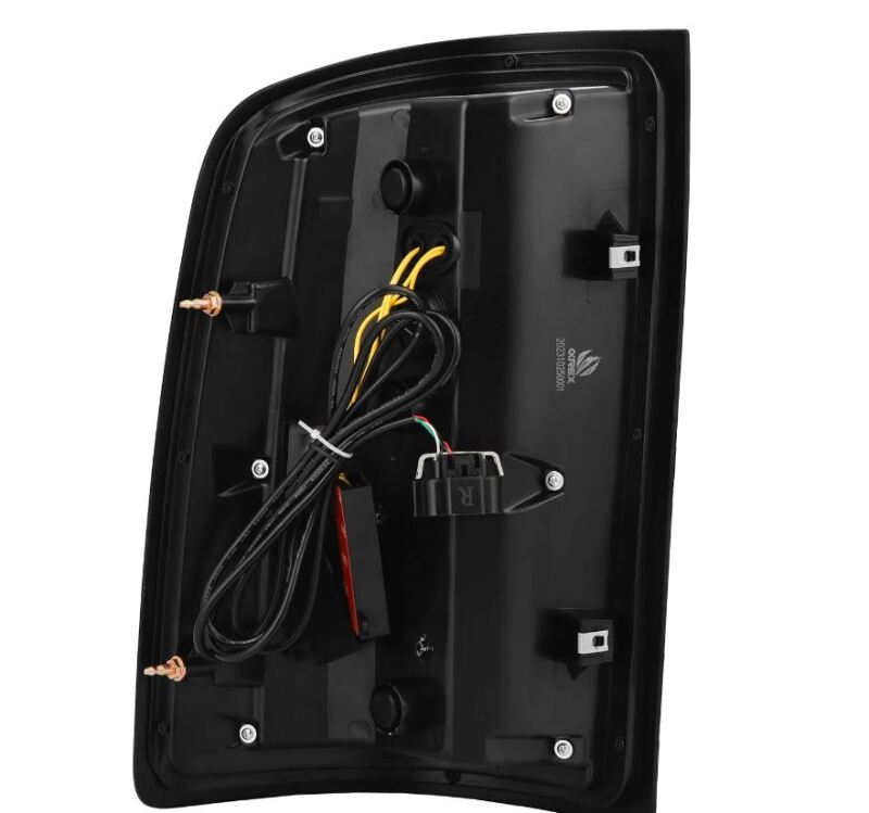 AlphaRex 630070 - ARX630070 - AlphaRex 07-13 GMC Sierra 1500/2500HD/3500HD Luxx Series LED Tail Lights - Alpha Black - Shipped in Europe - Tuningsupply.com