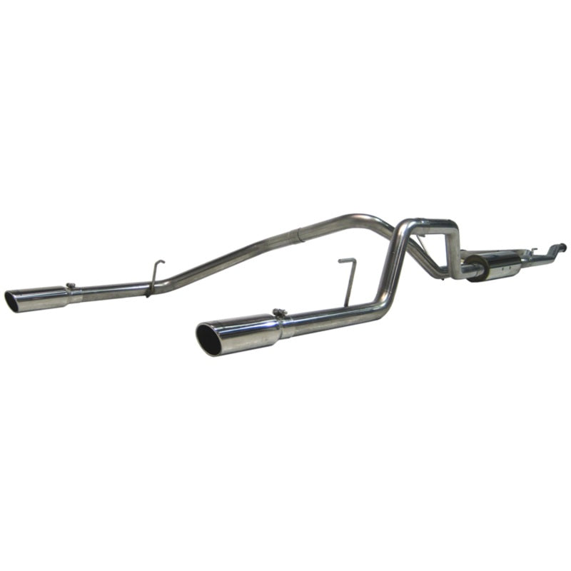 MBRP PS5402409 - MBRPS5402409 - MBRP 2004-2009 Nissan Titan 5.6L EC/CC Cat Back Dual Split Rear - Shipped in Europe - Tuningsupply.com