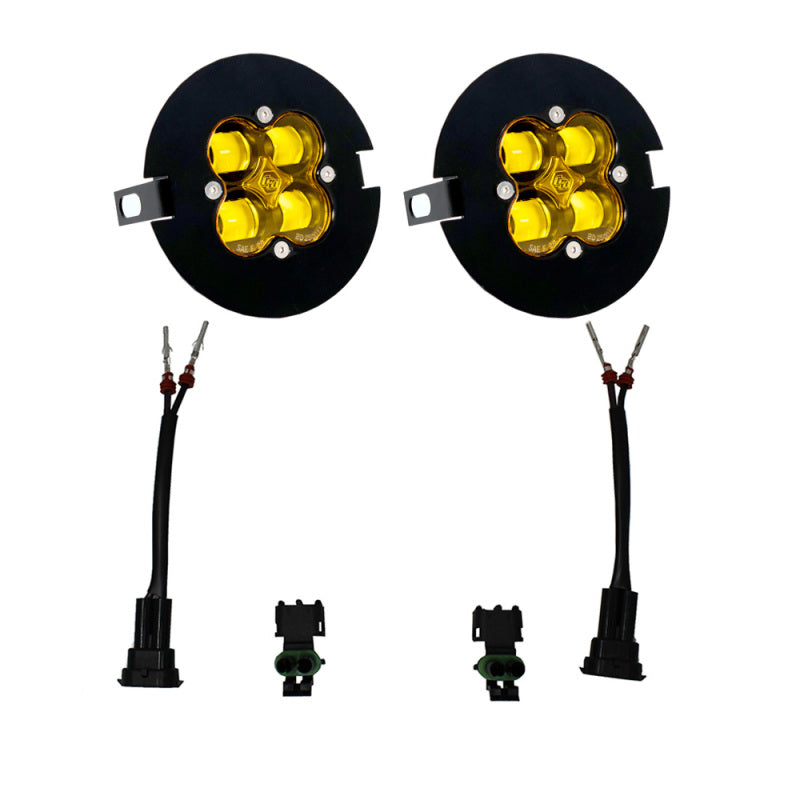 Baja Designs 447705 - BAJ447705 - Baja Designs Ford/Toyota F-150/Tundra/Tacoma Fog Light Kit - Amber - Shipped in Europe - Tuningsupply.com