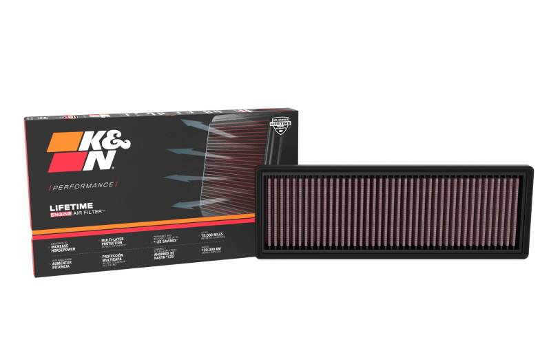 K&N Engineering 33-5146 - KNN33-5146 - K&N 2024 Ford Mustang 2.3L L4 Drop-In Air Filter - Shipped in Europe - Tuningsupply.com