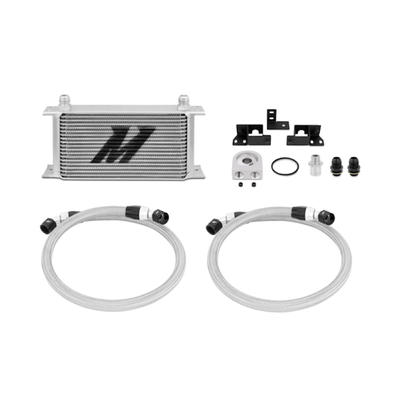 Mishimoto MMOC-WRA-07 - MISMMOC-WRA-07 - Mishimoto 07-11 Jeep Wrangler JK Oil Cooler Kit - Silver - Shipped in Europe - Tuningsupply.com