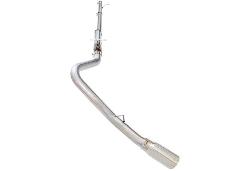 aFe 49-43076-P - AFE49-43076-P - aFe MACHForce XP Exhaust 3in-3.5in SS Single Side Ext CB w/ Polish Tip 99-04 Ford F-250 V8 5.4L/6.8L - Shipped in Europe - Tuningsupply.com