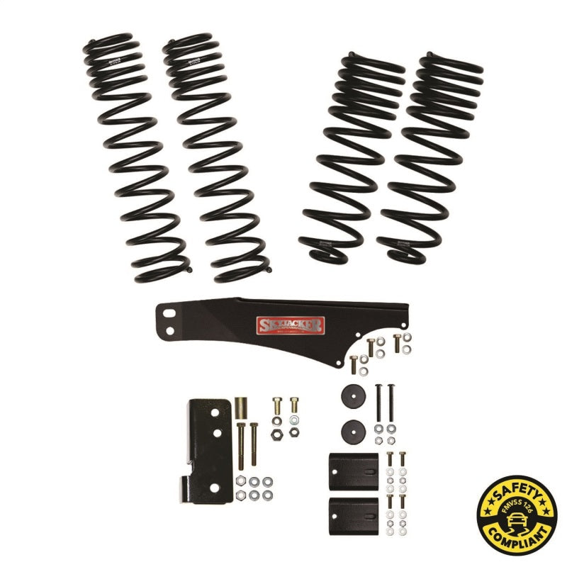 Skyjacker JK25BLT - SKYJK25BLT - Skyjacker 07-18 Jeep Wrangler (JKU) 2.5in Lift Kit Component Box w/ Dual Rate Long Travel Springs - Shipped in Europe - Tuningsupply.com