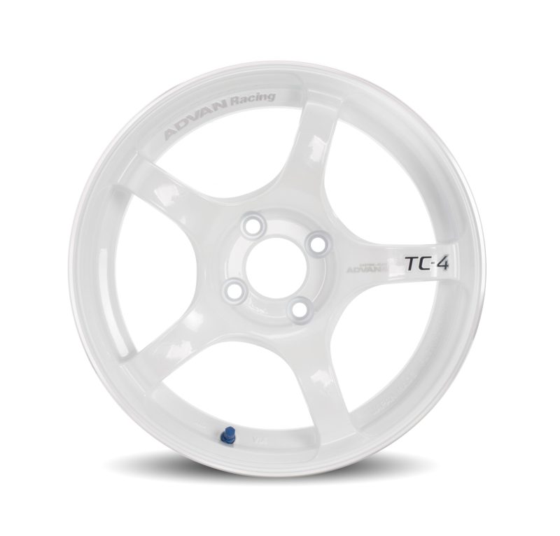 Advan YAD8J38WW - AVNYAD8J38WW - Advan TC4 18x9.5 +38 5x120 Racing White Wheel - Shipped in Europe - Tuningsupply.com