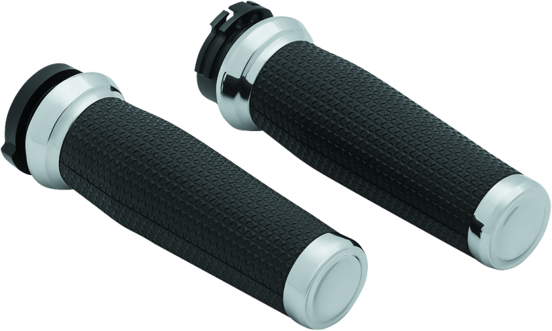 Kuryakyn 5940 - KUR5940 - Kuryakyn Thresher Grips Dual Cable Chrome - Shipped in Europe - Tuningsupply.com