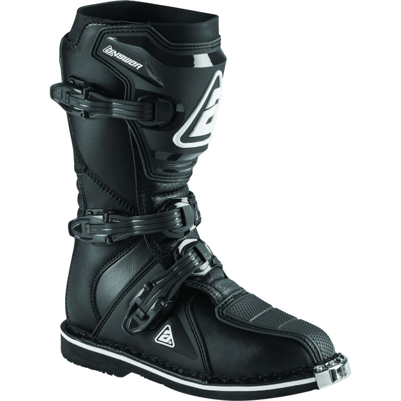 Answer 445219 - ANS445219 - Answer AR1 Boot Black Youth Size - 1 - Shipped in Europe - Tuningsupply.com