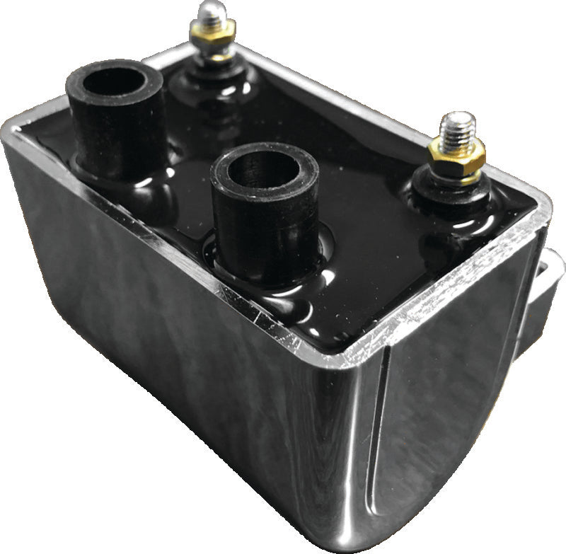 TwinPower 210535 - TWP210535 - Twin Power 65-79 Big Twin and XL Ignition Coil Chrome Replaces H-D 31609-65A 5 Ohm - Shipped in Europe - Tuningsupply.com