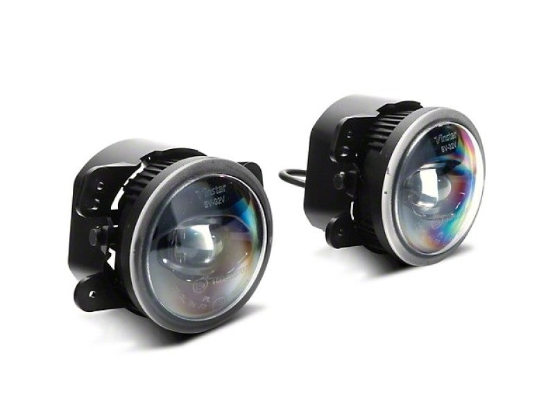 Raxiom J127018 - RAXJ127018 - Raxiom 10-22 Jeep Wrangler JK/JL Axial Series LED Fog Lights - Shipped in Europe - Tuningsupply.com