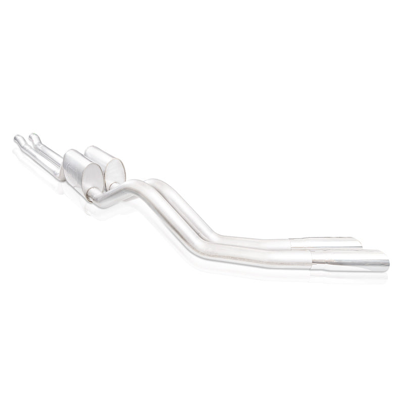 Stainless Works FT18CBL - SSWFT18CBL - Stainless Works 15-25 Ford F150 5.0L Legend Aftermark Connection Dual 3.5in Side Exit Polished Tips - Shipped in Europe - Tuningsupply.com