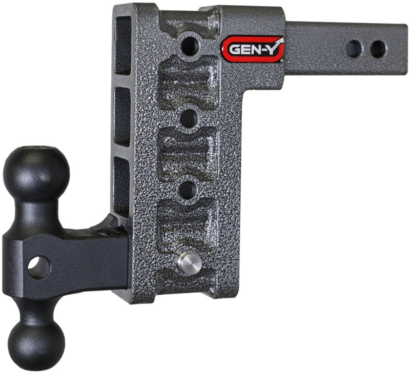 GEN-Y Hitch GH-514 - GENGH-514 - Gen-Y Mega Duty 2in Shank 7.5in Drop 2K TW 16K Hitch w/GH-051 Dual-Ball - Shipped in Europe - Tuningsupply.com