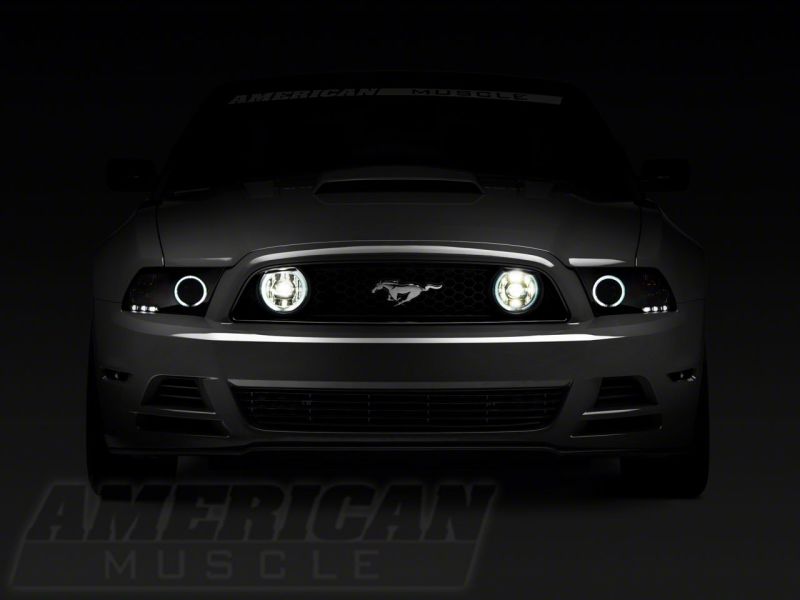 Raxiom 49176 - RAX49176 - Raxiom 13-14 Ford Mustang GT CCFL Halo Fog Lights- Chrome - Shipped in Europe - Tuningsupply.com
