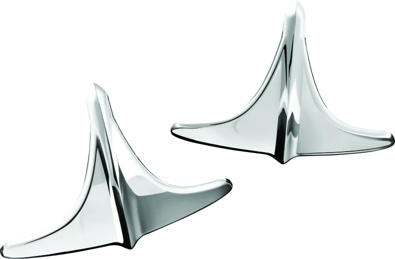 Kuryakyn 7217 - KUR7217 - Kuryakyn Rear Fender Accents, Leading Edge, Chrome - Shipped in Europe - Tuningsupply.com