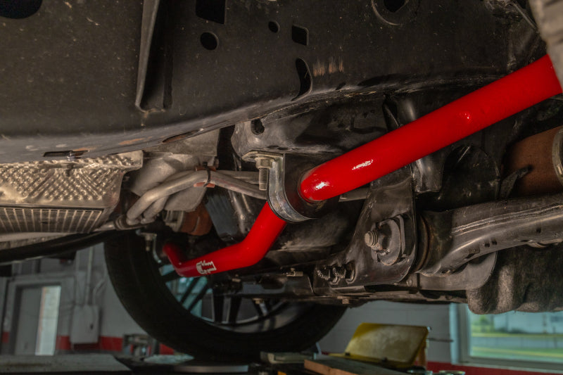 UMI Performance 6581-B - UMI6581-B - UMI Performance 21-24 Ford F-150 1 3/8in Solid Front Sway Bar - Black - Shipped in Europe - Tuningsupply.com