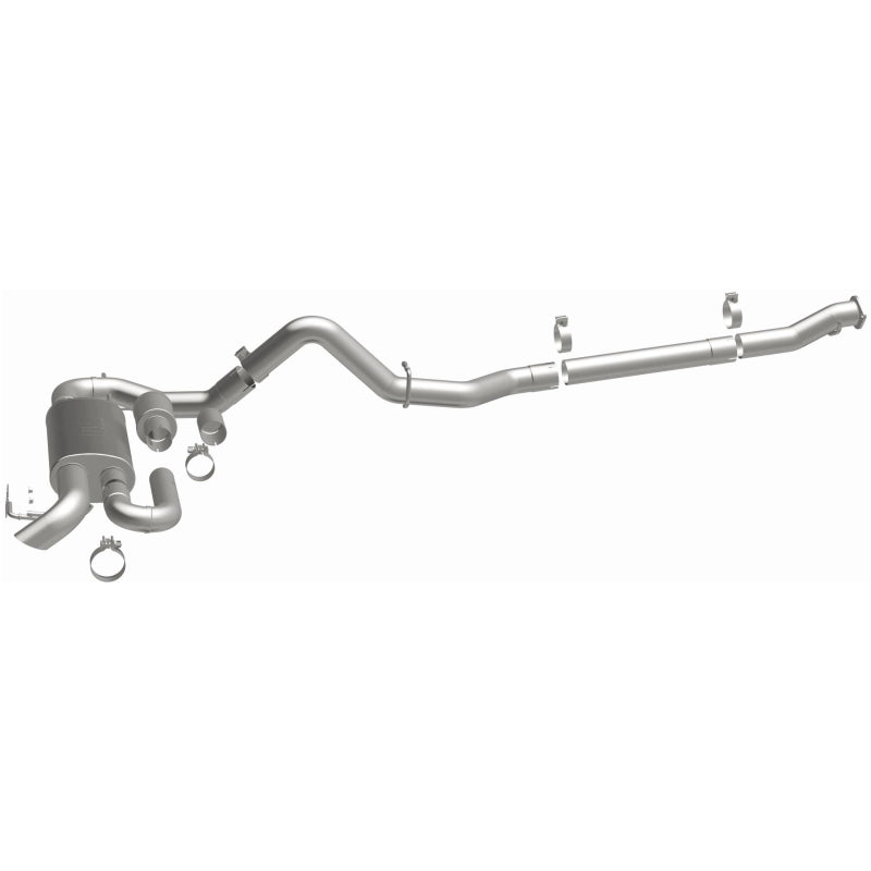 Magnaflow 19559 - MAG19559 - MagnaFlow 2021 Ford Bronco Overland Series Cat-Back Exhaust w/ Single Straight Driver Exit- No Tip - Shipped in Europe - Tuningsupply.com