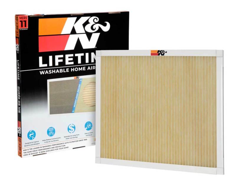 K&N Engineering HVC-12020 - KNNHVC-12020 - K&N HVAC Filter - 20 x 20 x 1 - Shipped in Europe - Tuningsupply.com