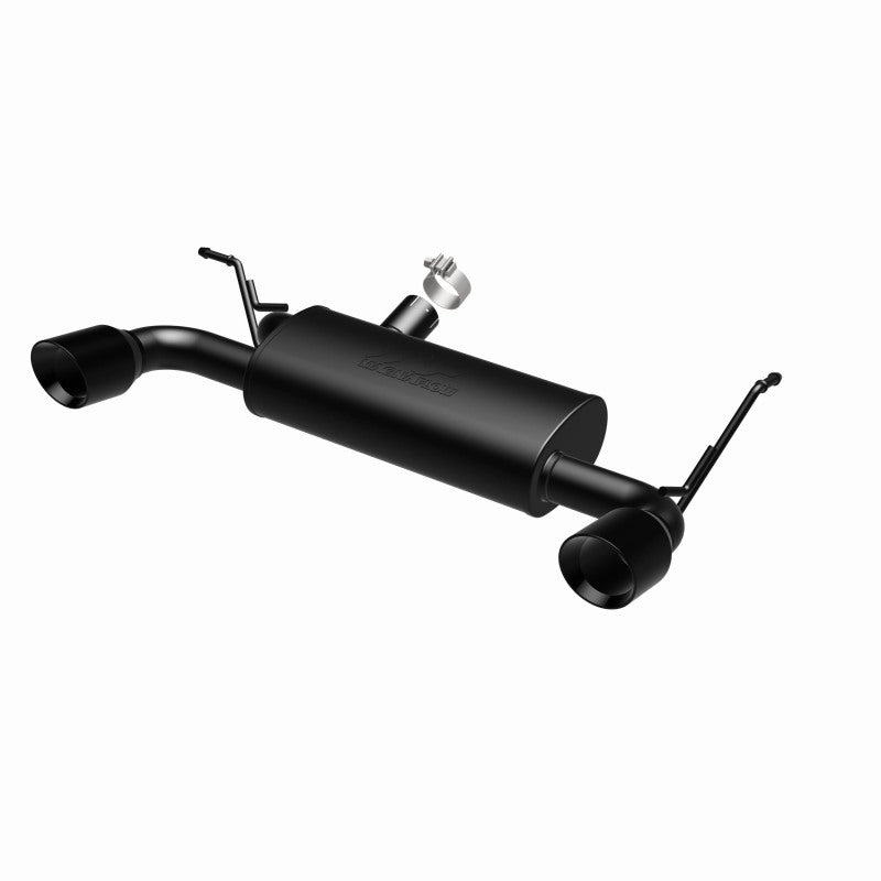 Magnaflow 15160 - MAG15160 - MagnaFlow 07-17 Jeep Wrangler JK 3.8/3.6L Dual Split Rear Exit Black Axle-Back Exhaust - Shipped in Europe - Tuningsupply.com