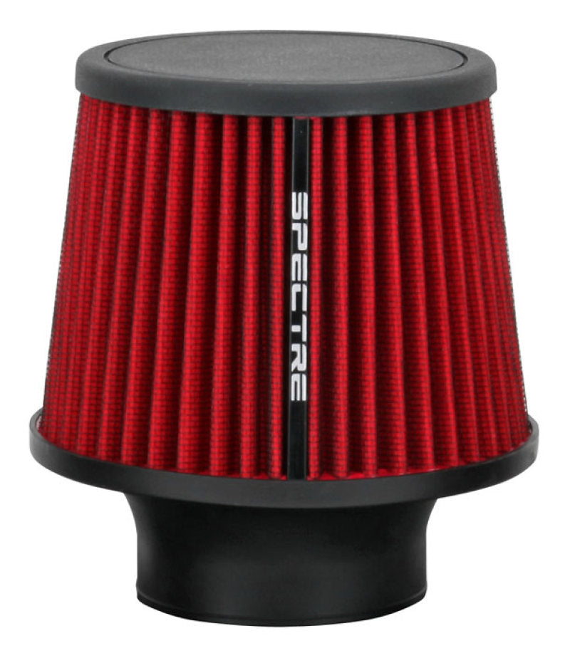 Spectre 9132 - SPE9132 - Spectre Conical Air Filter / Round Tapered 3in. - Red - Shipped in Europe - Tuningsupply.com